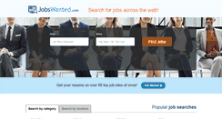 Desktop Screenshot of jobswanted.com