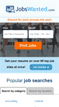 Mobile Screenshot of jobswanted.com